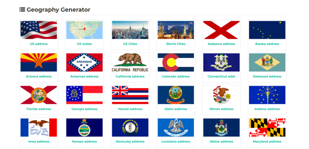 5 best random address generators to consider in 2021