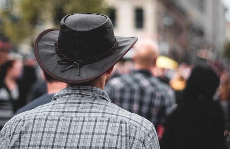 Step by step evaluation of making leather hats