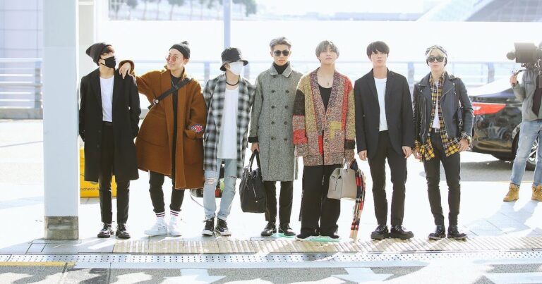 “BTS Airport Fashion”, Keeping Up with the K-pop Boy Band