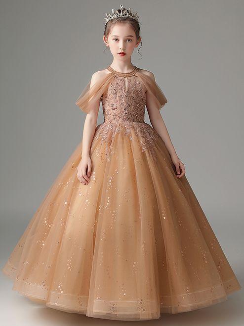Gown for girl and short skirt women