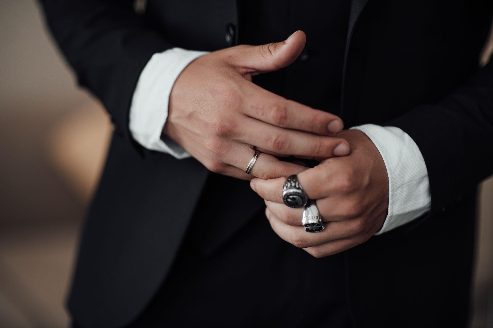 The Sleek Metal Men Are Choosing When They Want a Ring That Lasts
