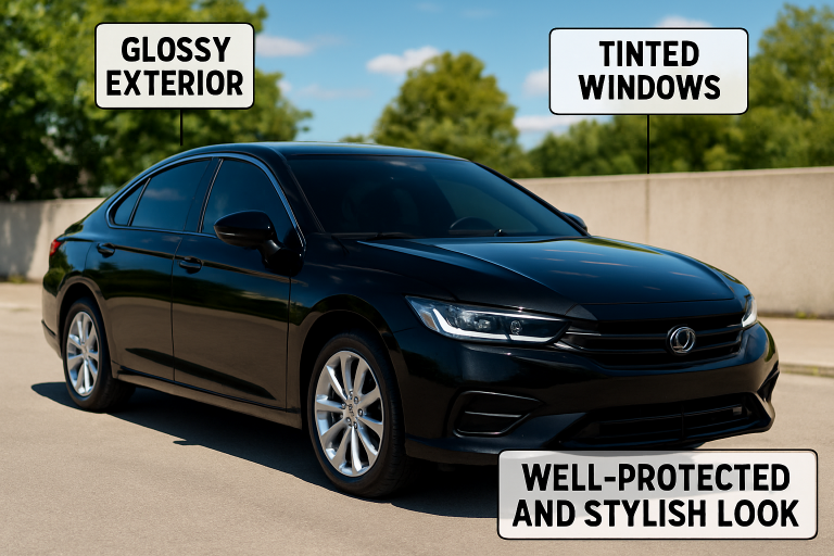 Beyond Shine: The Top 5 Benefits of Combining Ceramic Coating and Tint