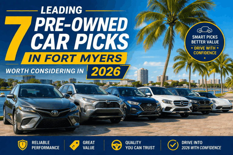 Leading 7 Pre-Owned Car Picks in Fort Myers Worth Considering in 2026