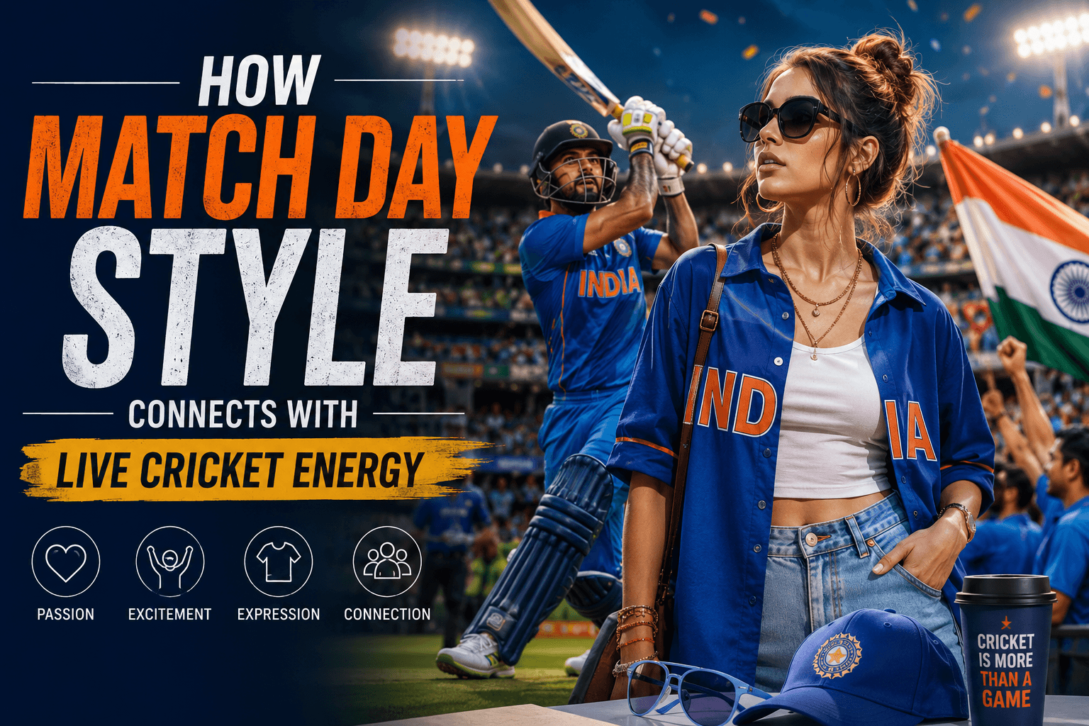 How match day style connects with live cricket energy 