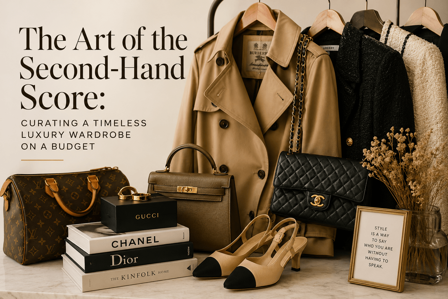 The Art of the Second-Hand Score: Curating a Timeless Luxury Wardrobe on a Budget