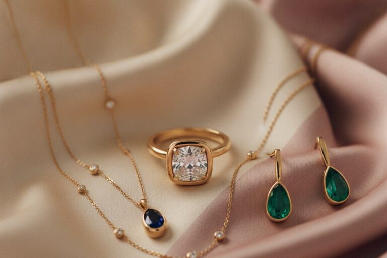 Why bezel-set jewellery is having a major moment