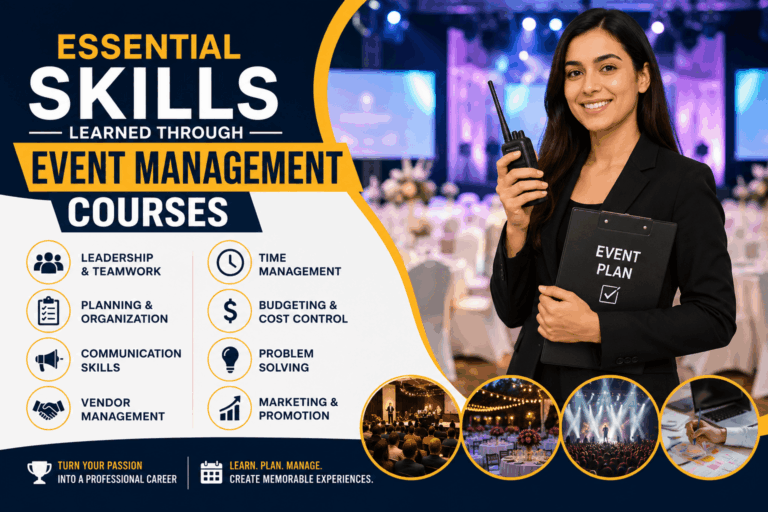 Essential Skills Learned Through Event Management Courses