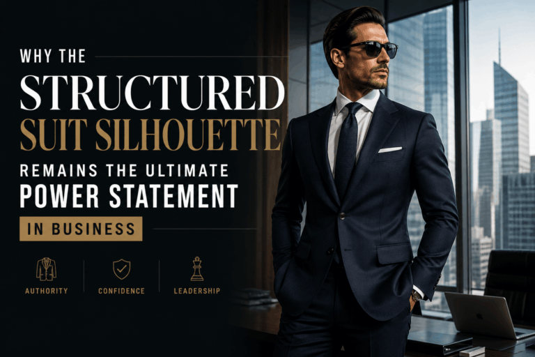 Why the Structured Suit Silhouette Remains the Ultimate Power Statement in Business