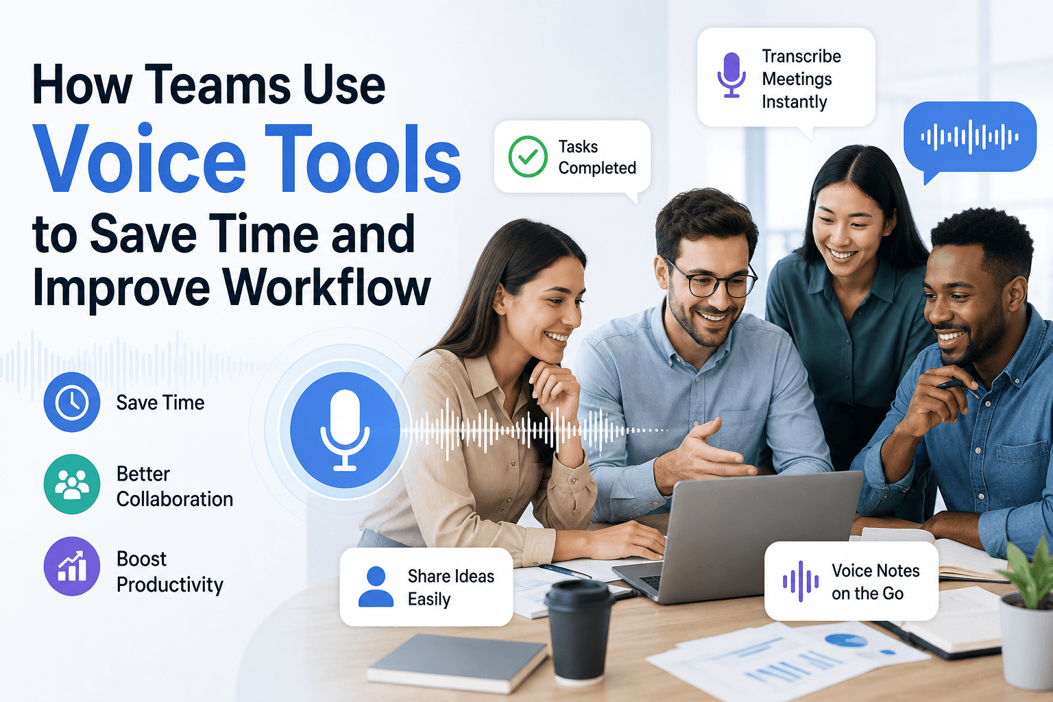 How Teams Use Voice Tools to Save Time and Improve Workflow