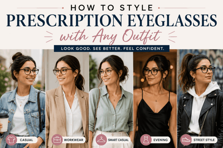 How to Style Prescription Eyeglasses with Any Outfit