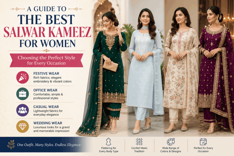 A Guide to the Best Salwar Kameez for Women: Choosing the Perfect Style for Every Occasion