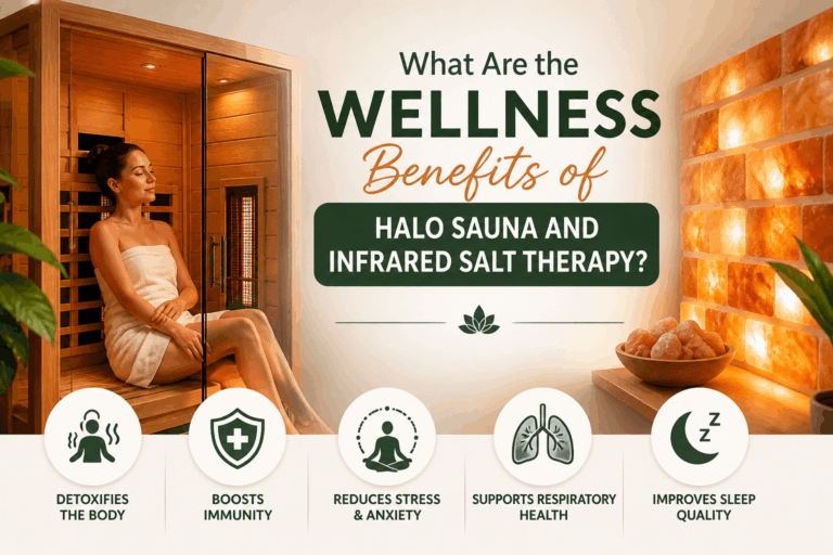 What Are the Wellness Benefits of Halo Sauna and Infrared Salt Therapy?