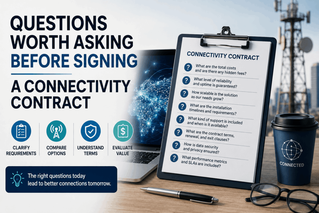 Questions Worth Asking Before Signing a Connectivity Contract