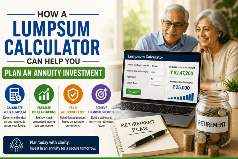 How a Lumpsum Calculator Can Help You Plan an Annuity Investment