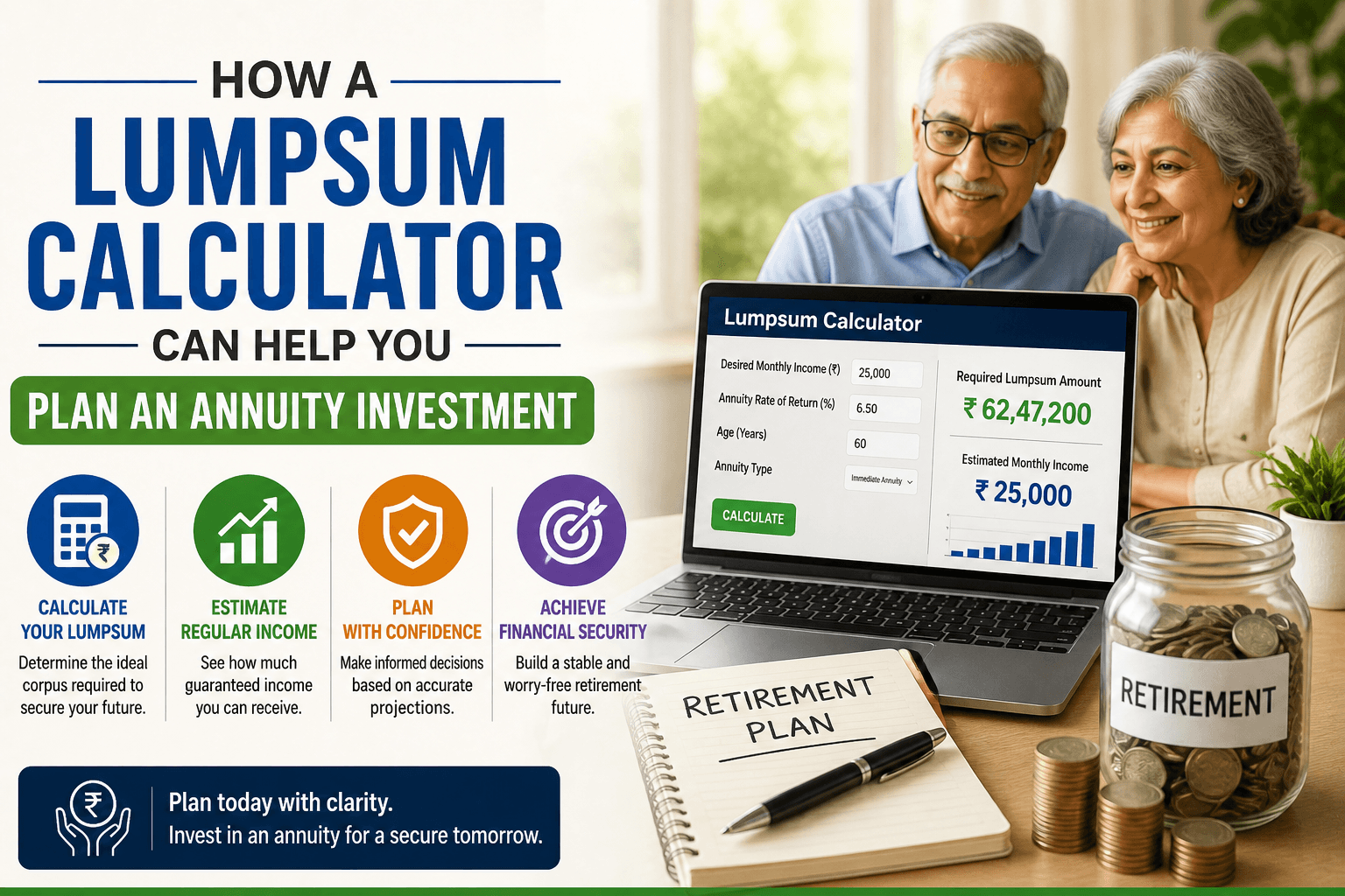 How a Lumpsum Calculator Can Help You Plan an Annuity Investment