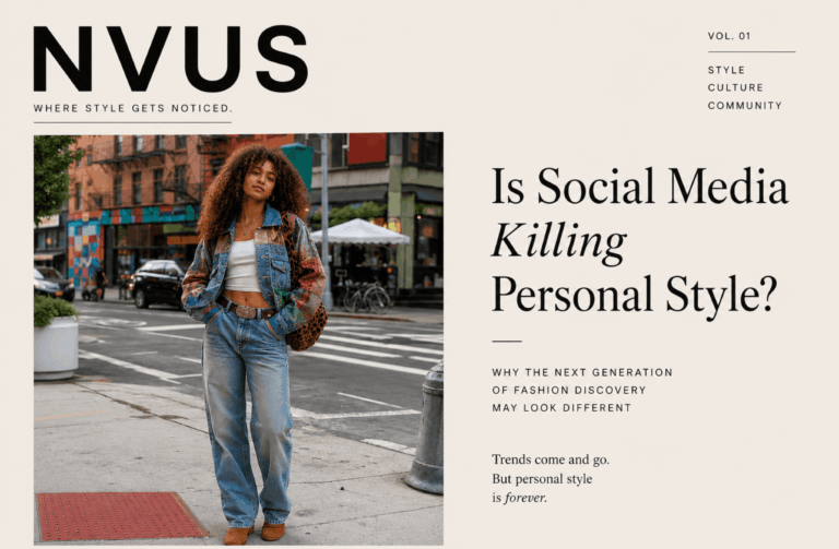 Is Social Media Killing Personal Style? Why the Next Generation of Fashion Discovery May Look Different