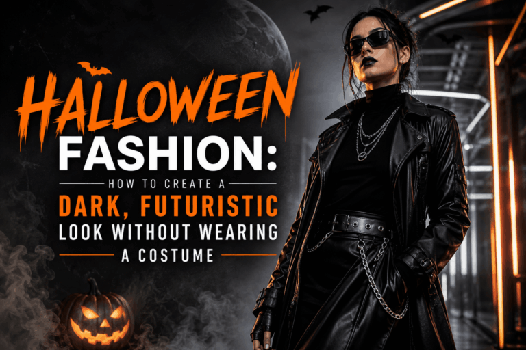 Halloween Fashion: How to Create a Dark, Futuristic Look Without Wearing a Costume