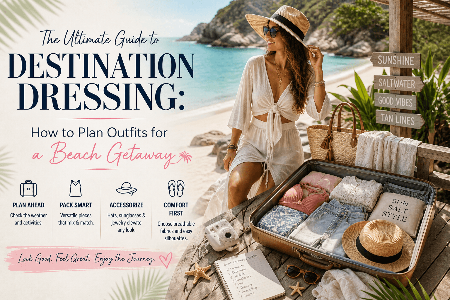The Ultimate Guide to Destination Dressing: How to Plan Outfits for a Beach Getaway