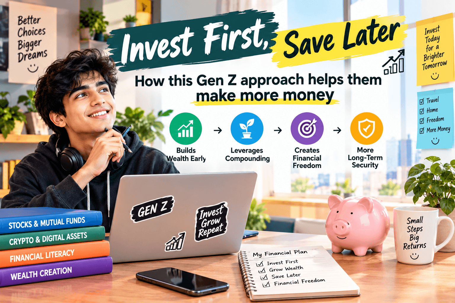 Invest first, save later – How this Gen Z approach helps them make more money
