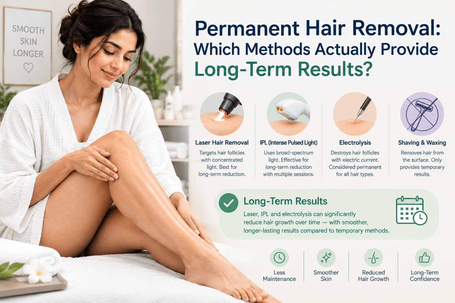 Permanent Hair Removal: Which Methods Actually Provide Long-Term Results?