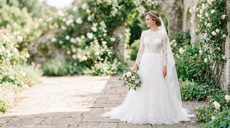 White Wedding Dress Guide: How to Choose the Right Shade, Style, and Fabric