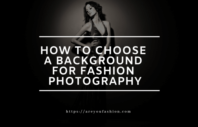 Background for fashion photography