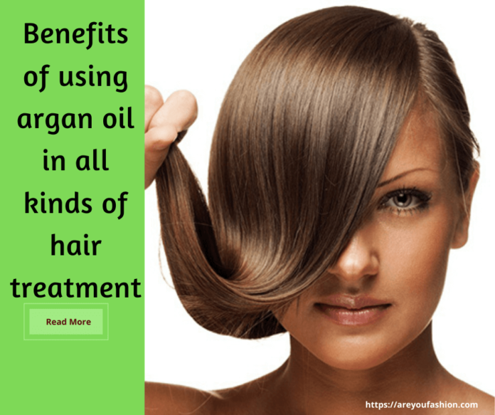 benefits of using argan oil in all kinds of hair treatment 1